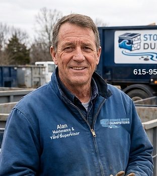 Alan, Yard Supervisor at Stones River Dumpsters